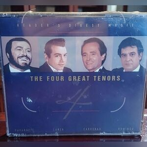 The Four Great Tenors CD, New, Sealed, 1998 , Pavarotti,Lanza, Carreras, Domingo